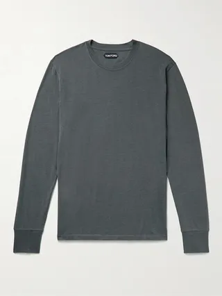 Lyocell and Cotton-Blend Jersey T-Shirt