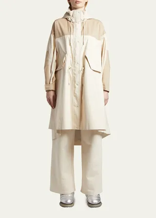 Amance High-Low Long Parka