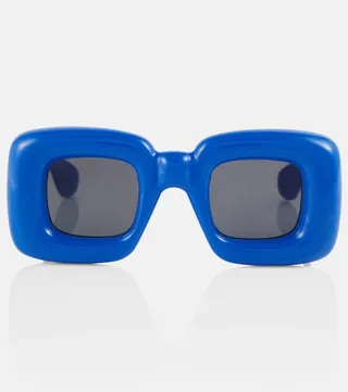 Inflated square sunglasses