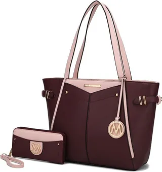 MKF Collection by Mia K Morgan Tote Handbag For Women's - Red
