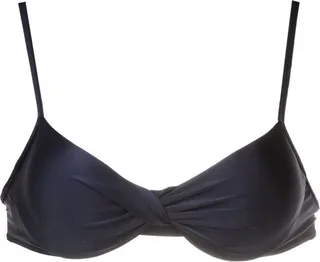 Cassis twisted bikini top