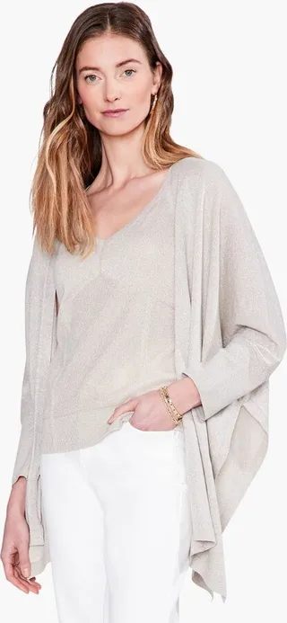 Lurex Cover Up Cardigan