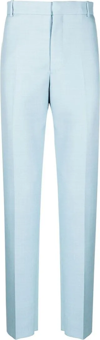 Straight-Leg Tailored Trousers