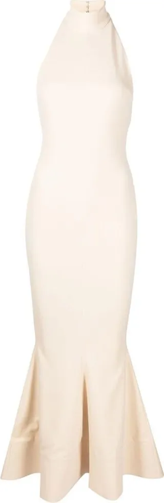 Lula halterneck midi dress
