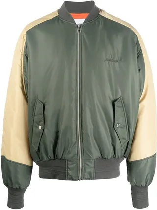 Double Bomber Army-Style Jacket