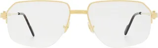 Cartier Geometric Frame Glasses