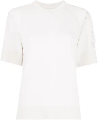 Fine-Knit Cashmere Top