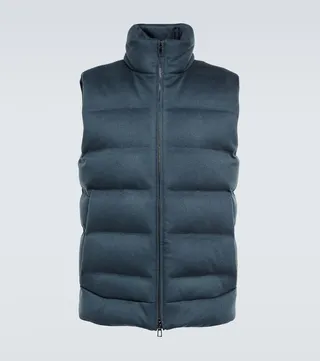 Fillmore cashmere down vest
