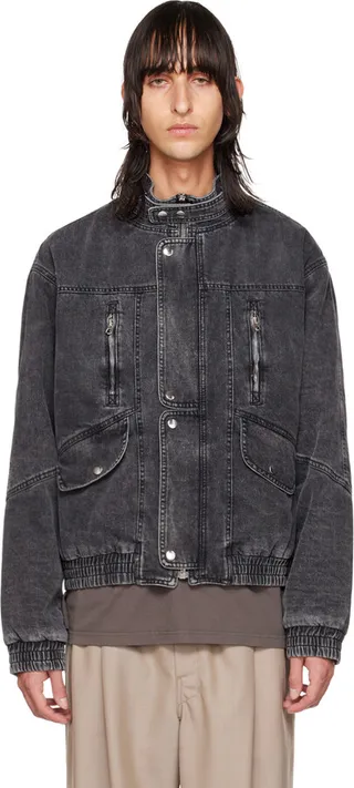 Isabel Marant Black Jonas Denim Jacket