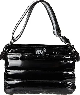 THINK ROYLN Bum Bag Crossbody (Black Patent 2) Cross Body Handbags