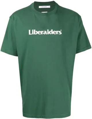 logo-print short-sleeved T-shirt