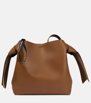 Musubi Medium leather shoulder bag