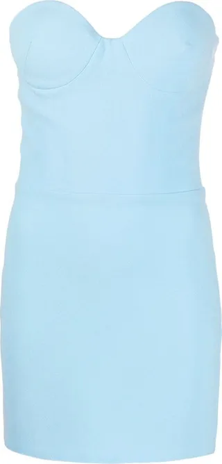 Clay strapless minidress