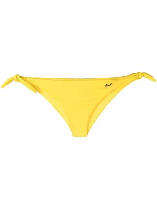 Logo-Letttering Bikini Bottoms