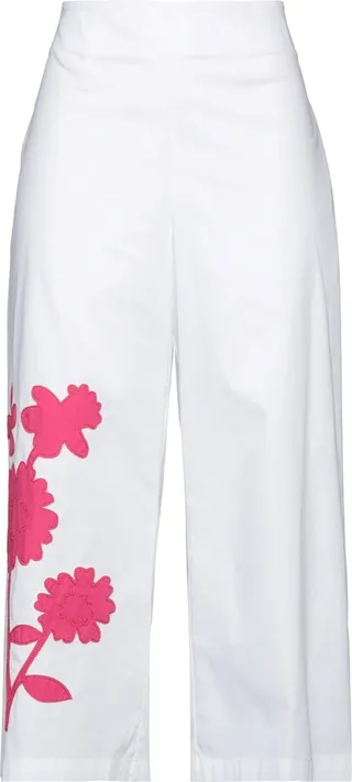 Cropped Pants White