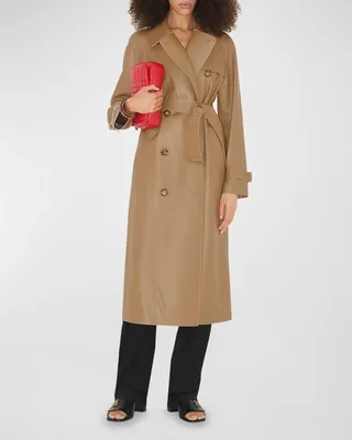 Waterloo Leather Trench Coat