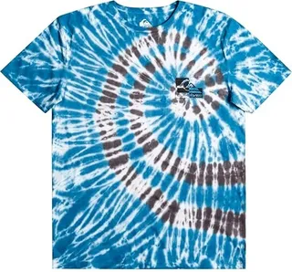 Quiksilver Torn and Frayed Short Sleeve Tee (Seaport) Men's Clothing