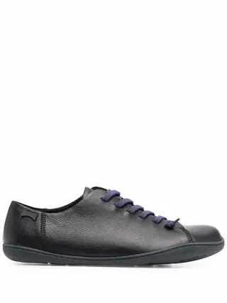 Low-Top Lace-Up Trainers