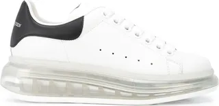 Oversized Leather Platform Sneakers