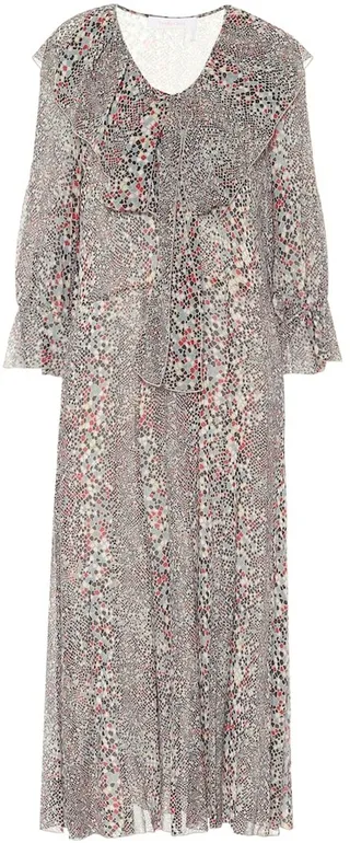 Animal-print dress