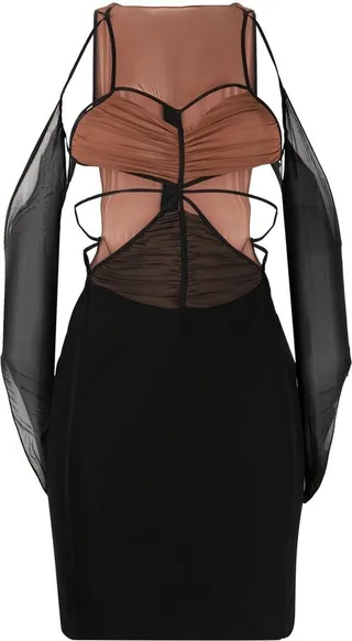 Cut-Out Mini Dress