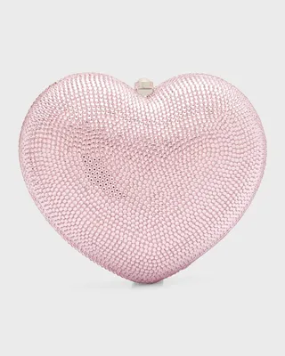 L'Amour Petit Coeur Crystal Minaudiere