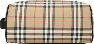 Burberry Vintage Checkered Toiletry Bag
