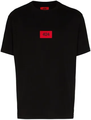 logo print T-shirt