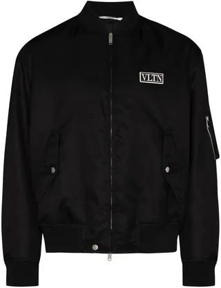 Logo Bomber Jacket