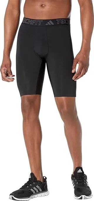 adidas Techfit Aeroready Training Short Tights (Black) Men's Casual Pants