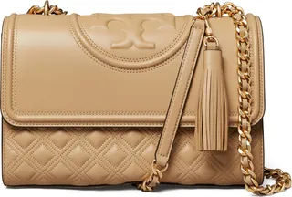 Fleming Leather Convertible Shoulder Bag