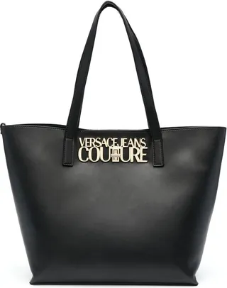Logo-Plaque Tote Bag