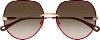 Chloé Eyewear Round Frame Sunglasses