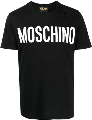logo print cotton T-shirt