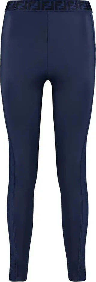 Fendi FF Logo Waistband Leggings