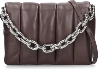 Brynn panel quilted leather bag