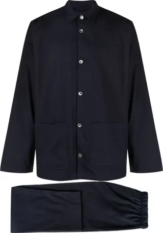 Brushed Cotton Pajama Set