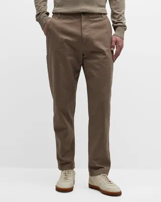 Men's Relaxed Stretch-Cotton Painter Pants