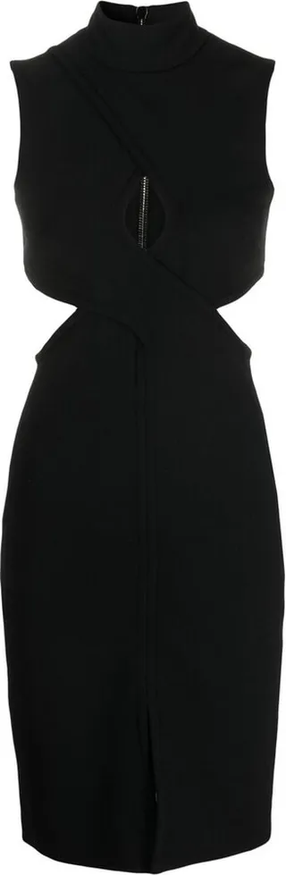 Sleeveless Cut-Out Dress