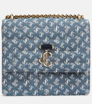 Varenne denim shoulder bag