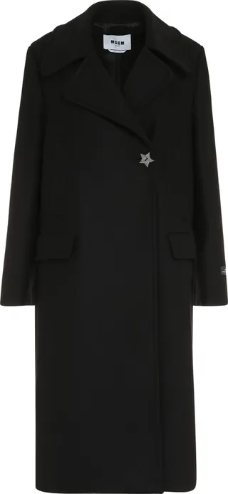 Double-breasted Wool Coat