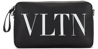 Valentino Garavani Vitello Cross Body Bag in Black