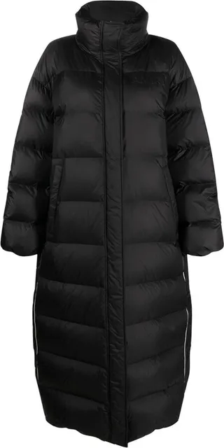 Single-Breasted Padded Coat