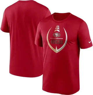 Men's Nike Scarlet San Francisco 49ers Icon Legend Performance T-shirt