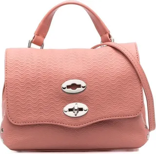 Postina swirl-embossed shoulder bag