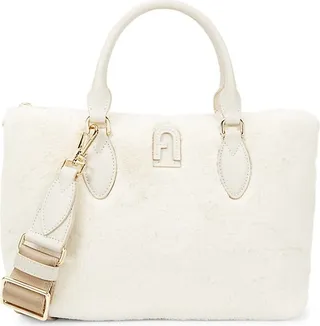 Calipso Faux Fur & Leather Tote