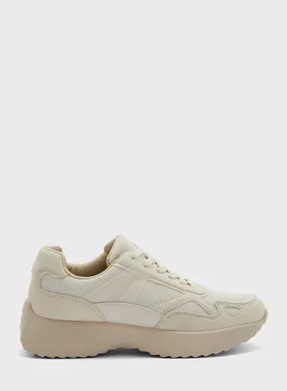 Colourblock Chunky Heel Sneaker
