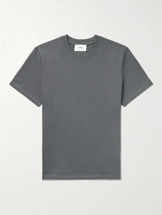 ADC Logo-Embroidered Organic Cotton-Jersey T-Shirt