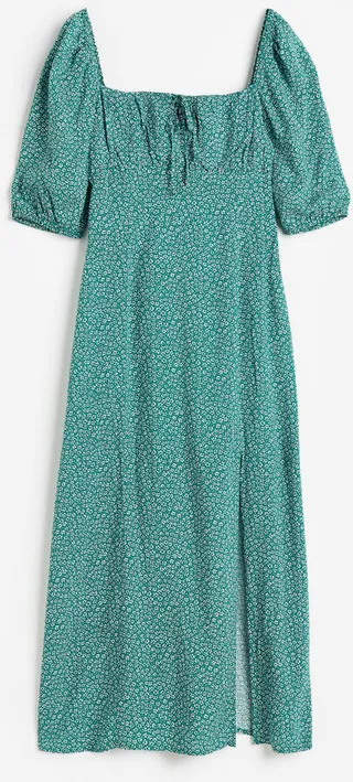 Drawstring-detail Dress