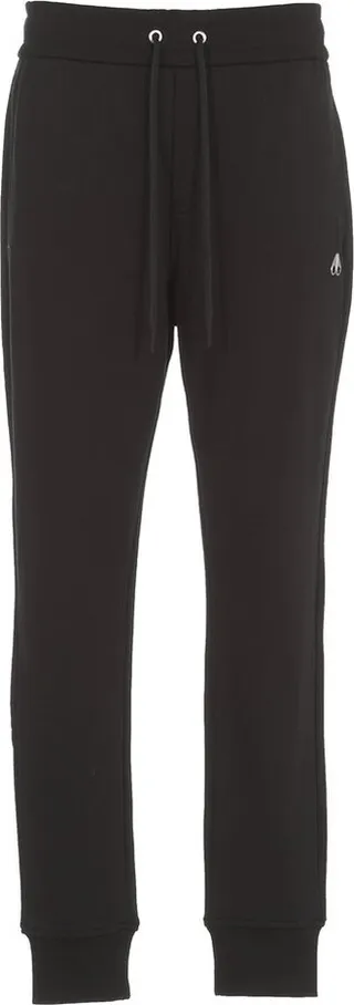 Moose Knuckles Logo-Plaque Drawstring Track Pants